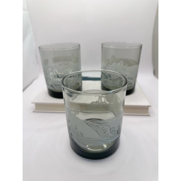 Vintage 1980s Libbey McDonalds Hawaii Promotional Souvenir Glasses - Picture 9 of 10